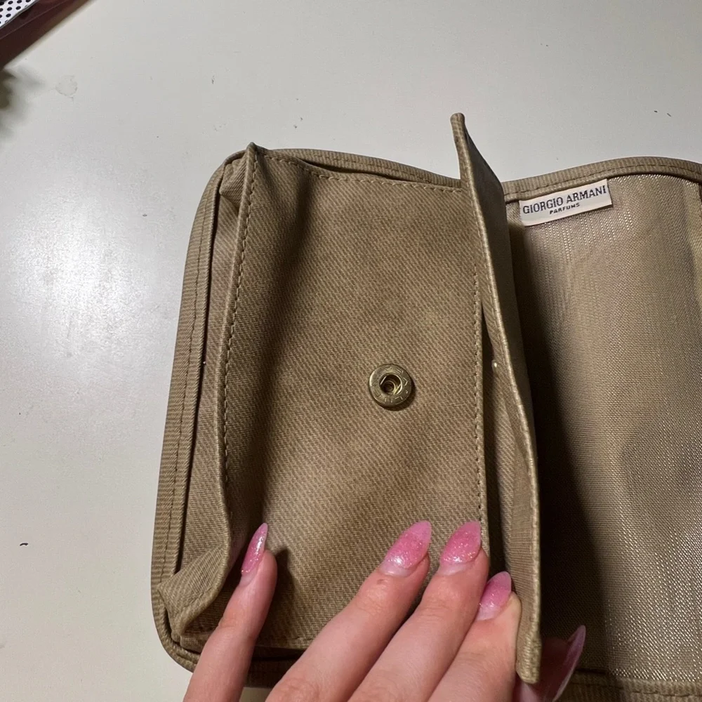 Vintage 90s Giorgio Armani Make Up Bag NEW - Picture 5 of 7